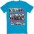 The Clash Unisex T-Shirt: City Rockers (Blue)