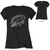 Catfish & The Bottlemen Ladies T-Shirt: Alligator (Black) (Back Print)