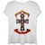 Guns N' Roses Ladies T-Shirt: Appetite (White) (Skinny Fit)
