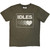 Idles Unisex Stone Wash T-Shirt: Gradient Heart (Green)