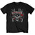 Guns N' Roses Unisex T-Shirt: Distressed Skull (Black)