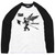Linkin Park Unisex Raglan T-Shirt: Street Soldier (Black)