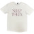 Sleep Token Unisex T-Shirt: Flamingo Circle (White) (Back Print)