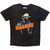 Post Malone Unisex Stone Wash T-Shirt: Cowboy (Black)