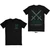 Sleep Token Unisex T-Shirt: The House Must Endure (Black) (Back Print) (QUARANTINE: