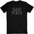Sleep Token Unisex T-Shirt: Flamingo Circle (Black) (Back Print)