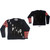 The Sex Pistols Unisex Jumper: Distressed Tartan Logo (Black) (Back Detail)