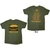 Bruce Springsteen Unisex T-Shirt: Tour '23 Sepia Car (Grey) (Back Print & Ex-Tour) (Medium)
