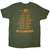 Bruce Springsteen Unisex T-Shirt: Tour '23 Sepia Car (Grey) (Back Print & Ex-Tour) (Medium)