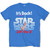 Star Wars Unisex T-Shirt: It's Back! Japanese (Iris Blue)