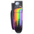Pink Floyd Guitar Strap (Leather): Dark Side of the Moon Prism