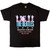 The Beatles Unisex T-Shirt: Rooftop Concert Savile Row (Black)