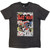 DC Comics Unisex Stone Wash T-Shirt: Batman Playing Cards (Charcoal Grey)