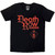 Death Row Records Unisex T-Shirt: Red Logo (Black)