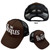 The Beatles Unisex Mesh Back Cap: Drop T Logo & Apple (Brown & Black)