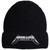 Metallica Unisex Beanie Hat: 3D Logo (Black)