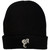 Overnight Angels Crew Unisex Beanie Hat: Logo (Black)