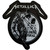 Metallica Woven Patch: Justice Mono