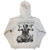 The Offspring Unisex Zipped Hoodie: Skeletons (Black) (Back Print)