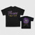 Prince Unisex Carbon T-Shirt: Purple Rain 40th Anniversary (Black) (Back Print)