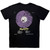 Prince Unisex Carbon T-Shirt: Purple Rain 40th Anniversary (Black) (Back Print)