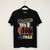 The Doors Unisex Carbon T-Shirt: Live In Concert '68 (Black) (Back Print)