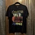 The Doors Unisex Carbon T-Shirt: Live In Concert '68 (Black) (Back Print)
