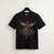 Nirvana Unisex Carbon T-Shirt: In Utero Purple Angel (Black)