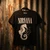 Nirvana Unisex Carbon T-Shirt: Seahorse & Logo Mono (Black)