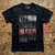 U2 Unisex Carbon T-Shirt: Blood Red Sky Live (Black)