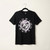 Foo Fighters Unisex Carbon T-Shirt: Wheel Logo Shadow (Black)