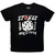 The Rolling Stones Unisex Carbon T-Shirt: Dice Tour '72 (Black)