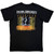 Bob Seger & The Silver Bullet Band Unisex Carbon T-Shirt: American Storm (Black) (Back Print)