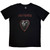Foo Fighters Unisex Carbon T-Shirt: One By One (Black) (Back Print)