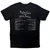The Smashing Pumpkins Unisex Carbon T-Shirt: Mellon Collie Animals (Black) (Back Print)