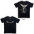 Nirvana Unisex Carbon T-Shirt: In Utero Tracklist (Black) (Back Print)