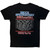Bruce Springsteen Unisex Carbon T-Shirt: E Street Tour '84-'85 (Black)