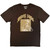 Snoop Dogg Unisex T-Shirt: Middle Finger (Brown)