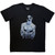 Yungblud Unisex T-Shirt: Portrait (Black) (Back Print)