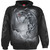 Spiral Unisex Pullover Hoodie: Dragon's Cry (Black) (Back & Sleeve Print)