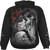 Spiral Unisex Pullover Hoodie: Dead Kiss (Black) (Back & Sleeve Print)