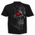 Spiral Unisex T-Shirt: Death Stare (Black) (Back Print)
