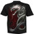 Spiral Unisex T-Shirt: Gothic Serpent (Black) (Back Print)