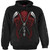 Spiral Unisex Pullover Hoodie: Reaperess (Black) (Back & Sleeve Print)