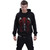Spiral Unisex Pullover Hoodie: Reaperess (Black) (Back & Sleeve Print)