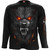 Spiral Unisex Long Sleeve T-Shirt: Darkest Fear (Black) (Back & Sleeve Print)
