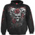 Spiral Kids Pullover Hoodie: Skulls N' Roses (Black) (Back & Sleeve Print)