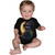 Spiral Kids Baby Grow: Familiar Magic (Black)