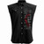 DC Comics Unisex Worker Shirt: The Batman Profile Logo (Black) (Back Print)