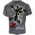 Looney Tunes Unisex Acid Wash T-Shirt: Coyote Missed The Spot (Black & Grey)